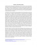 Ensayo de realidad nacional. ¿El fin justifica los medios?