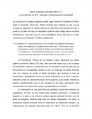 La Constitución de 1917, ¿eficiente o ineficiente para la actualidad?