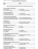 EVALUACIÓN PROGRAMA DE LECTURA CUCHO