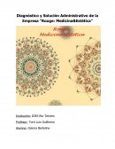 Diagnóstico y Solución Administrativo de la Empresa “Rouge: Medicina&Estética”