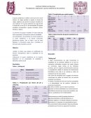 Precipitación, separación y punto isoelectrico de proteínas