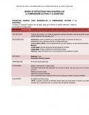 LA COMPRENSIÓN LECTORA Y LA ESCRITURA ESTRATEGIA GENERAL PARA DESARROLLAR LA COMPRENSIÓN LECTORA Y LA ESCRITURA