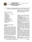 GUÍA PARA LA ELABORACIÓNDEL PROYECTO Y DE LA TESIS DE GRADO