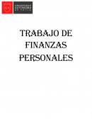 TRABAJO DE FINANZAS PERSONALES