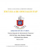 Sistema integrado de administración financiera