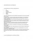 CARACTERÍSTICAS DE LA INFORMACIÓN. FLUJO DE INFORMACIÓN DE UN SISTEMA CONTABLE