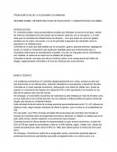 INFORME SOBRE, INFRAESTRUCTURA DE EDUCACIÓN Y CORRUPCIÓN EN COLOMBIA