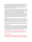 Análisis de la responsabilidad penal de la personas jurídicas