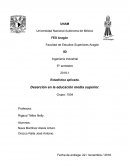 Estadística aplicada. Deserción en la educación media superior