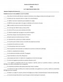 Examen de Educación Física VI