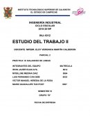 PRÁCTICA 10: BALANCEO DE LINEAS