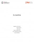 Análisis de película ex machine