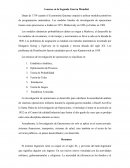 Avances de la segunda guerra mundial