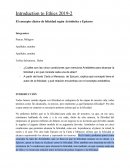 El concepto clásico de felicidad según Aristóteles y Epicuro