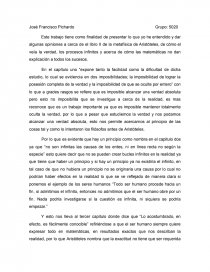 Ensayo metafisica. Página 1