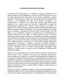 LA DESCENTRALIZACION EN COLOMBIA