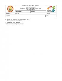 Taller de Lectura Paracelso. Página 2