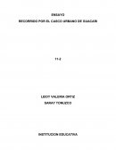 RECORRIDO POR EL CASCO URBANO DE GUACARI