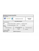 Planificación Curricular Anual (PCA)