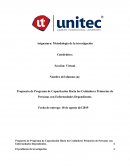 Propuesta de Programa de Capacitación Hacia los Cuidadores Primarios de Personas con Enfermedades Dependientes
