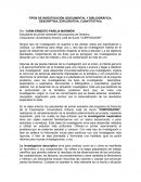 Marcos para una investigacion