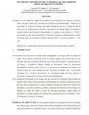 ESTUDIO DEL MOVIMIENTO DE UNA BURBUJA DE AIRE MIDIENDO DESPLAZAMIENTOS Y TIEMPOS