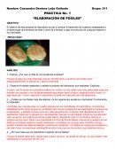 PRACTICA No. 1 “ELABORACIÓN DE FÓSILES”