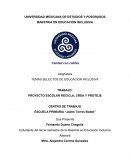 PROYECTO ESCOLAR RECICLA, CREA Y PROTEJE