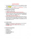 Cancer gastrico