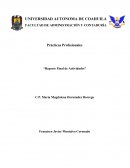 Reporte De Practicas en Servicio de Administración Tributaria