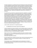 Caso Práctico Derecho del comercio internacional