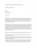 INFORME DE AUDITORIA CORRESPONDIENTE AL AÑO FISCAL 2018