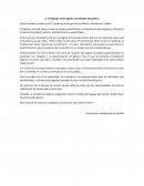 El lenguaje como agente socializador del género