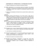 CUESTIONARIO CAP.1 INTRODUCCIÓN A LA CONTABILIDAD DE COSTOS