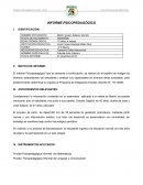 El Informe Psicopedagógico