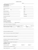 Historia clinica psicologica