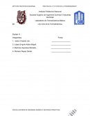 Laboratorio de Termodinámica Básica. #2, Ley Cero de la Termodinámica