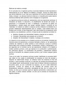 Balances de materia y energia