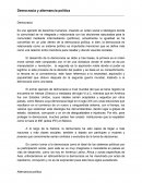 Democracia y Alternancia política en México