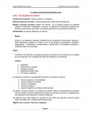 PLANIFICACIÓN MACROCURRICULAR