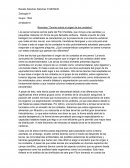 Resumen “Teorías sobre el origen de los cordados”