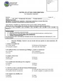 CONTROL DE LECTURA COMPLEMENTARIA “EL PEQUEÑO VAMPIRO”