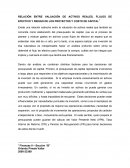 Relación entre valuación de activos y pasivos de corto plazo