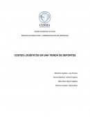 COSTES LOGÍSTICOS EN UNA TIENDA DE DEPORTES