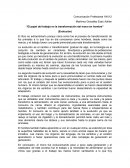 El papel del trabajo en la transformación del mono en hombre. Evolución