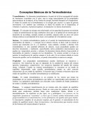 Conceptos básicos de la termodinámica