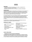 Laboratorio Fotosíntesis