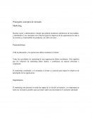 Principales conceptos de mercado