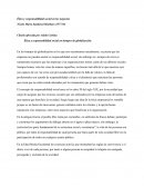 Etica y responsabilidad social en tiempos de globalización