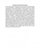 Comentario secuestro de la Democracia